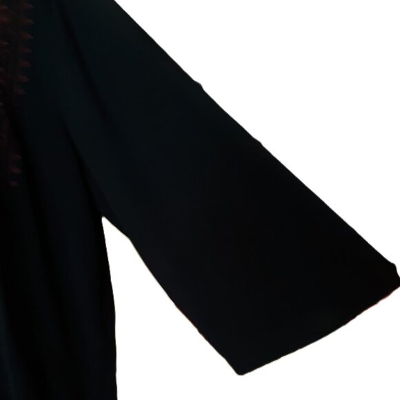 J. Jill Embroidered Blouse Plus Size 2X - Picture 5 of 6